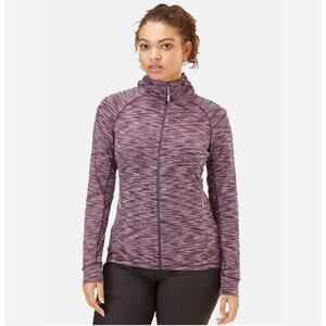 Columbia Lightweight Jacket Hoodie Women Purple Pocket Full Active Zip Size: XL